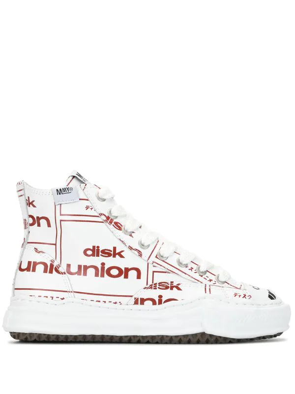 Maison Mihara Yasuhiro 'Disc Union' High-top Sneakers