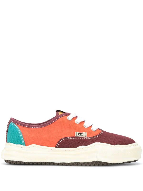 Maison Mihara Yasuhiro Original Sole Colour Block Low-top Sneakers