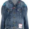 Maison Mihara Yasuhiro Rear Graphic Print Denim Jacket -Maison Mihara Yasuhiro Sales 16343229 33622210 600