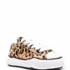 Maison Mihara Yasuhiro Leopard-print Lace-up Sneakers -Maison Mihara Yasuhiro Sales 17176546 34948734 600