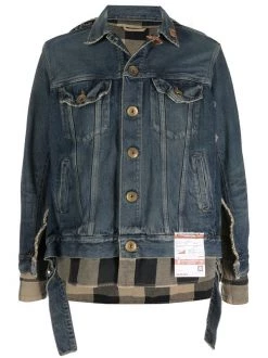 Maison Mihara Yasuhiro Distressed Denim Jacket