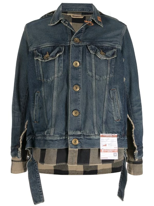 Maison Mihara Yasuhiro Distressed Denim Jacket 3 Maison Mihara Yasuhiro Distressed Denim Jacket