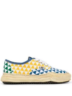 Maison Mihara Yasuhiro Baker Geometric-print Sneakers