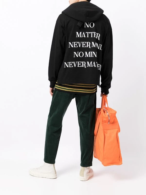 Maison Mihara Yasuhiro Graphic-print Cotton Hoodie 4 Maison Mihara Yasuhiro Graphic-print Cotton Hoodie - Image 2