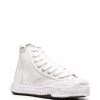 Maison Mihara Yasuhiro Panelled High-top Leather Sneakers -Maison Mihara Yasuhiro Sales 17252966 35653716 600