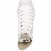 Maison Mihara Yasuhiro Panelled High-top Leather Sneakers -Maison Mihara Yasuhiro Sales 17252966 35654599 600