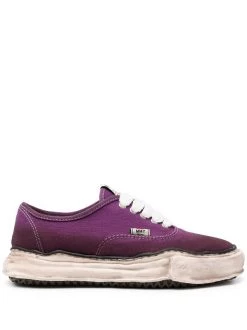 Maison Mihara Yasuhiro Warped-sole Lace-up Sneakers