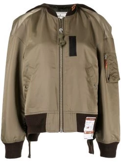 Maison Mihara Yasuhiro Quilted-back Bomber Jacket