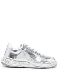 Maison Mihara Yasuhiro Metallic-effect Low-top Trainers