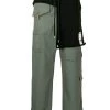 Maison Mihara Yasuhiro Asymmetric-layered Cargo Pants -Maison Mihara Yasuhiro Sales 17525138 36553895 600