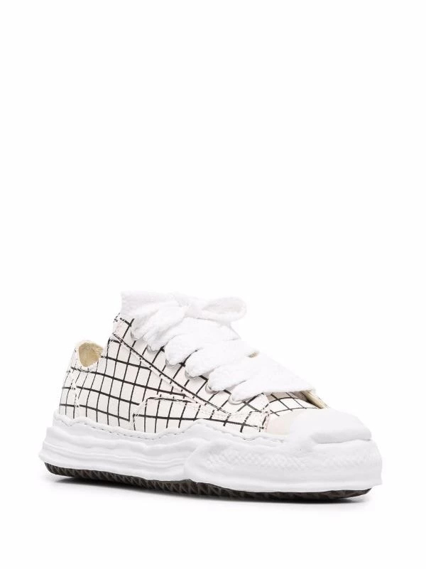 ( New Season ) Maison Mihara Yasuhiro Grid Logo-patch Sneakers 4 ( New Season ) Maison Mihara Yasuhiro Grid Logo-patch Sneakers - Image 2