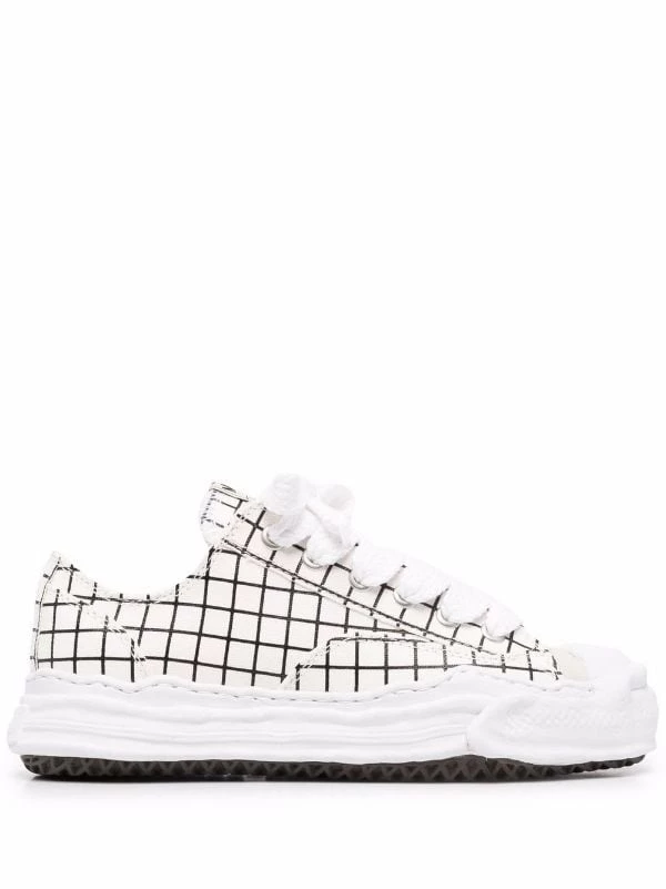 ( New Season ) Maison Mihara Yasuhiro Grid Logo-patch Sneakers 3 ( New Season ) Maison Mihara Yasuhiro Grid Logo-patch Sneakers