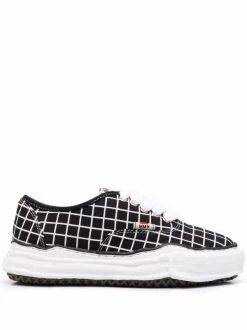 ( New Season ) Maison Mihara Yasuhiro Gingham Low-top Sneakers