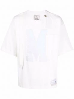 ( New Season ) Maison Mihara Yasuhiro Logo-print Cotton T-shirt