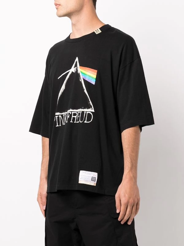 ( New Season ) Maison Mihara Yasuhiro Pink Freud Print T-shirt 5 ( New Season ) Maison Mihara Yasuhiro Pink Freud Print T-shirt - Image 3