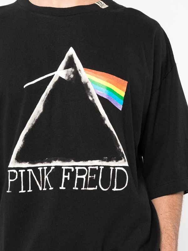 ( New Season ) Maison Mihara Yasuhiro Pink Freud Print T-shirt 7 ( New Season ) Maison Mihara Yasuhiro Pink Freud Print T-shirt - Image 5