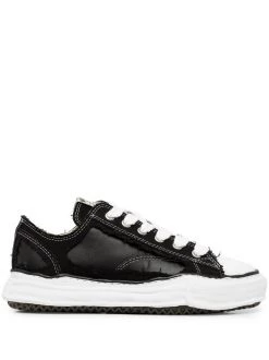 ( New Season ) Maison Mihara Yasuhiro Peterson Low Distressed Canvas Sneakers