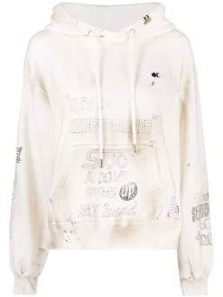 ( New Season ) Maison Mihara Yasuhiro Slogan-print Hoodie