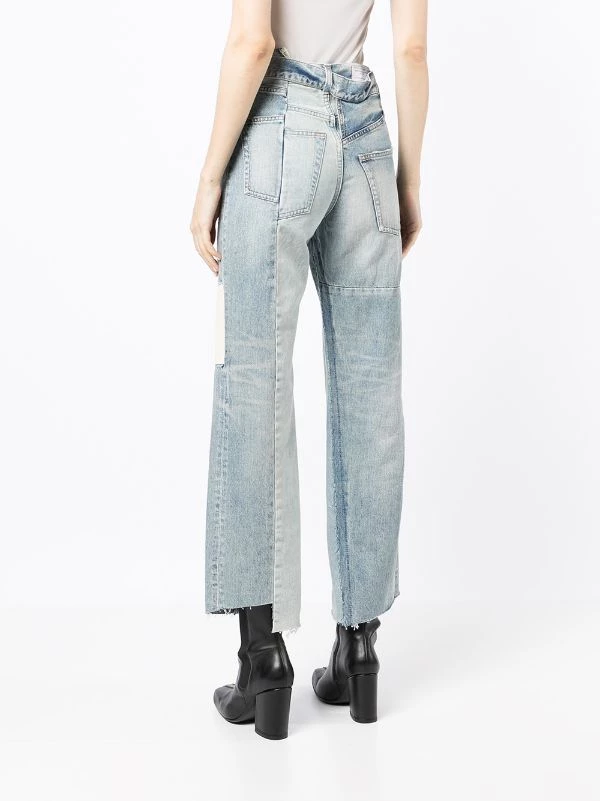 ( New Season ) Maison Mihara Yasuhiro Asymmetric Patchwork-design Jeans 6 ( New Season ) Maison Mihara Yasuhiro Asymmetric Patchwork-design Jeans - Image 4