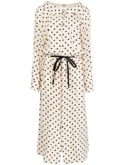 ( New Season ) Maison Mihara Yasuhiro Polka-dot Shirt Dress