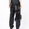 ( New Season ) Maison Mihara Yasuhiro Distressed Panelled Cargo Trousers -Maison Mihara Yasuhiro Sales 17887758 39090436 600