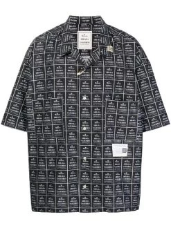 ( New Season ) Maison Mihara Yasuhiro Logo-print Shortsleeved Shirt