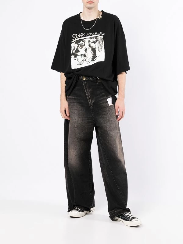 ( New Season ) Maison Mihara Yasuhiro Sonic Youth Graphic-print T-shirt 4 ( New Season ) Maison Mihara Yasuhiro Sonic Youth Graphic-print T-shirt - Image 2