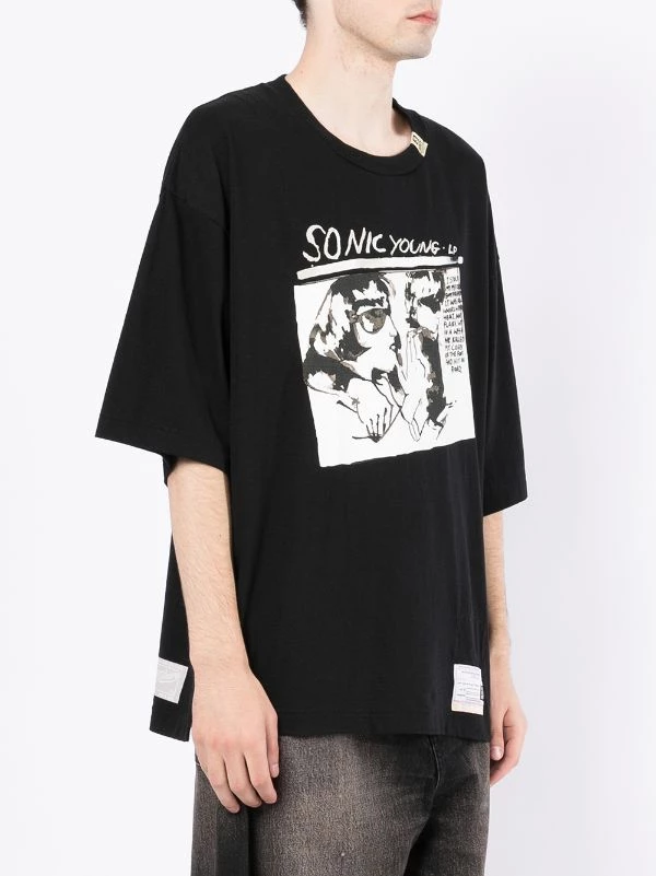 ( New Season ) Maison Mihara Yasuhiro Sonic Youth Graphic-print T-shirt 5 ( New Season ) Maison Mihara Yasuhiro Sonic Youth Graphic-print T-shirt - Image 3