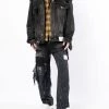 ( New Season ) Maison Mihara Yasuhiro Distressed-effect Denim Jacket -Maison Mihara Yasuhiro Sales 17891065 39087907 600