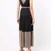 ( New Season ) Maison Mihara Yasuhiro Colour-block Shift Maxi Dress -Maison Mihara Yasuhiro Sales 17900103 38459476 600