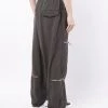 ( New Season ) Maison Mihara Yasuhiro Decorative Zip-detail Wide Leg Trousers -Maison Mihara Yasuhiro Sales 17900615 37899483 600