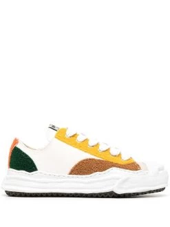 ( New Season ) Maison Mihara Yasuhiro Sole Colourblock Low-top Sneakers