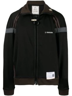 ( New Season ) Maison Mihara Yasuhiro Logo-print Zip-up Jacket