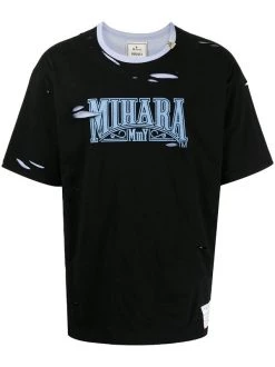 ( New Season ) Maison Mihara Yasuhiro Logo-print Short-sleeved T-shirt