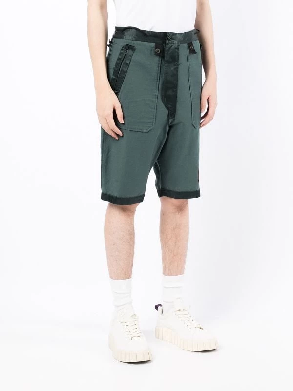 ( New Season ) Maison Mihara Yasuhiro Logo-patch Cotton-blend Bermuda Shorts 5 ( New Season ) Maison Mihara Yasuhiro Logo-patch Cotton-blend Bermuda Shorts - Image 3