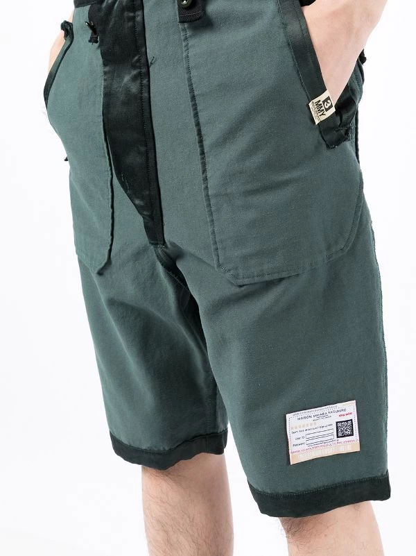 ( New Season ) Maison Mihara Yasuhiro Logo-patch Cotton-blend Bermuda Shorts 7 ( New Season ) Maison Mihara Yasuhiro Logo-patch Cotton-blend Bermuda Shorts - Image 5