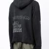 ( New Season ) Maison Mihara Yasuhiro Distressed-detail Hoodie -Maison Mihara Yasuhiro Sales 17927670 38167037 600