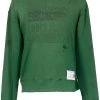 ( New Season ) Maison Mihara Yasuhiro Distressed-detail Sweatshirt -Maison Mihara Yasuhiro Sales 17927674 38166356 600