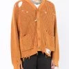 ( New Season ) Maison Mihara Yasuhiro Distressed V-neck Cardigan -Maison Mihara Yasuhiro Sales 17927675 38103528 600