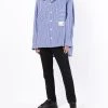 ( New Season ) Maison Mihara Yasuhiro Pinstripe-print Layered Shirt -Maison Mihara Yasuhiro Sales 17927690 38103539 600
