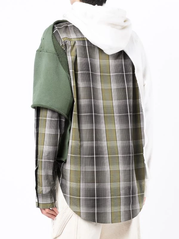 ( New Season ) Maison Mihara Yasuhiro Panelled Drawstring Hoodie 6 ( New Season ) Maison Mihara Yasuhiro Panelled Drawstring Hoodie - Image 4