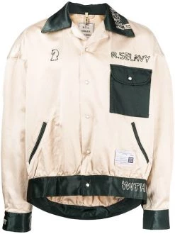 ( New Season ) Maison Mihara Yasuhiro Satin Bomber Jacket