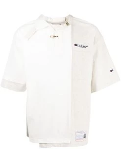 ( New Season ) Maison Mihara Yasuhiro Patchwork-design T-shirt