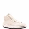 Maison Mihara Yasuhiro High-top Raw-cut Sneakers -Maison Mihara Yasuhiro Sales 18019637 38109581 600