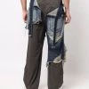 ( New Season ) Maison Mihara Yasuhiro Distressed Panelled Cargo Trousers -Maison Mihara Yasuhiro Sales 18040974 38213782 600