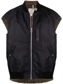 ( New Season ) Maison Mihara Yasuhiro Reversible Sleeveless Bomber Jacket
