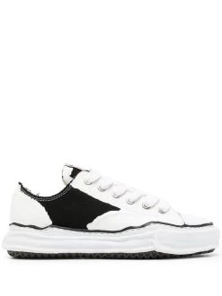 ( New Season ) Maison Mihara Yasuhiro Warped-effect Low Top Sneakers