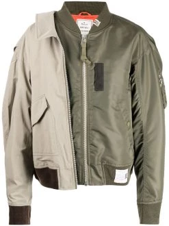Maison Mihara Yasuhiro Layered Bomber Jacket