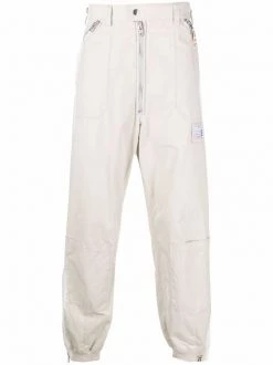 ( New Season ) Maison Mihara Yasuhiro Zip-detail Straight Leg Trousers