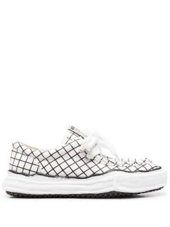 ( New Season ) Maison Mihara Yasuhiro OG Sole Printed-canvas Sneakers